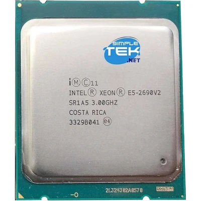 INTEL XEON E5-2690 V2 SR1A5 CPU PROCESSORE LGA2011 LGA 2011 3.00GHZ TRAY - Immagine 1 di 3