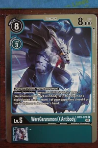 Digimon CCG - "Were Garurumon (XAntibody)" (Foil) BT9-028 R - Imagen 1 de 1