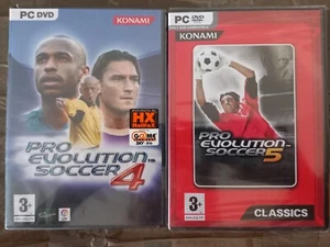 PC LOT 2 SPIELE PRO EVOLUTION SOCCER 4 + PRO EVOLUTION SOCCER 5 (ITA EDITION) - Bild 1 von 2