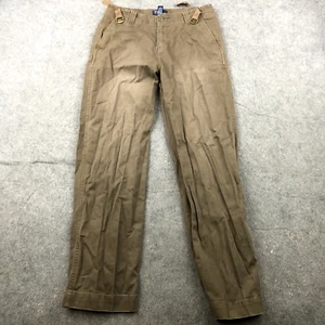 Vintage Polo Ralph Lauren Pants Boys 18 Brown Teens Straight Fit - Picture 1 of 14