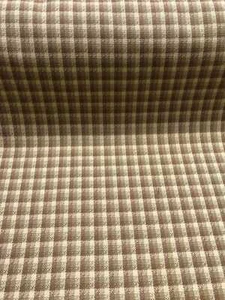 Tejido de asiento beige a cuadros para Mercedes Benz W107 SL107 3 - Imagen 1 de 2