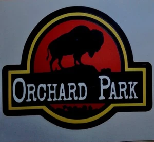 Buffalo Bills Orchard Park Premium Vinyl Aufkleber NFL NY Bills Mafia Jurassic Park - Bild 1 von 2