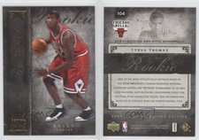 2006-07 SP Signature Edition Gold /10 Tyrus Thomas #104 Rookie RC