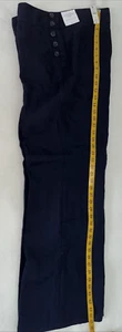 Women’s - TALBOTS - NWT - NAVY Linen - Size: 12 - NEW- 35” Wide Waist - Picture 1 of 7