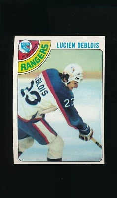 1978-79 Topps #136 Lucien Deblois RC * Right Wing * New York Rangers * EX-MT/NM - Image 1 of 2
