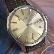 Enicar Ultrasonic Automatic 125/001 25 Jewels Awesome Dial With Date