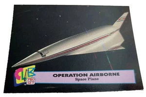 Tarjeta coleccionable Club Pro Set 1992 operación avión espacial aerotransportado #8 (G8 - Imagen 1 de 2