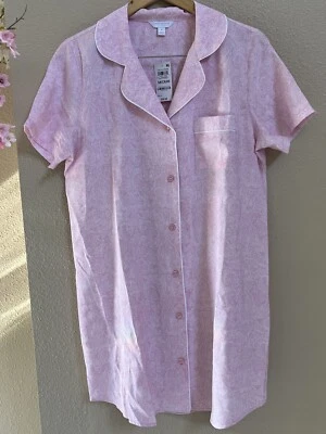 Vestido para dormir Charter Club para mujer - M - rosa cachemira Foto 1 de 4