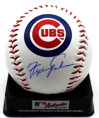 Fergie Jenkins Signed Major League Logo Ball Chicago Cubs w/Beckett BAS BQ83819 - Image 1 of 2