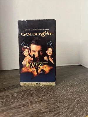 Goldeneye (VHS, 1995) James Bond Piece Brosnan, Famke Janssen Foto 1 de 3