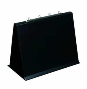 Bantex 4 Ring Presentation Binder A3 Black + Presentation case A3 + A3 pockets - Picture 1 of 6