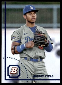 2022 Bowman Heritage #BHP-13 Jorbit Vivas Image Swap Variation SP