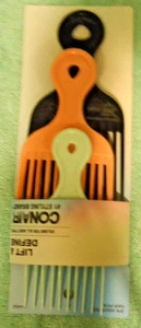 Lot of 3 Different Colors & Sizes Lift & Define Pick Combs by Conair - Picture 1 of 2