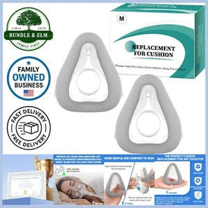 2 Packs Replacement Cushions for AirTouch F20 Memory Foam Seal Sleep Comfort - Foto 1 di 8