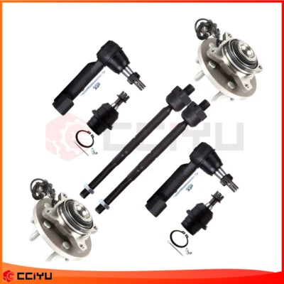 8Pieces Front Ball Joint Wheel Bearning Hub For 2011 12 13-2014 Ford Expedition - Image 1 of 4