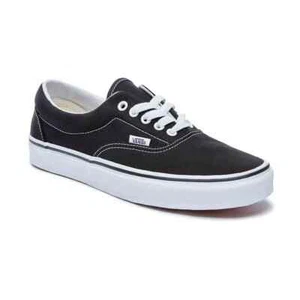 Vans Era Schwarz Weiß Unisex Erwachsene Schuhe Schnürsenkel Canvas 100% Original Brandneu - Bild 1 von 8