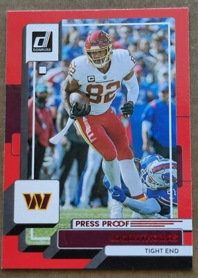 2022 Donruss Press Proof Red #179 Logan Thomas - Image 1 of 2