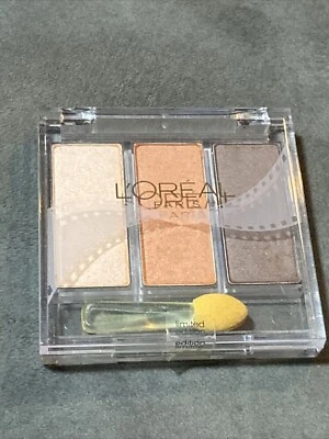 L'OREAL Wear Infinite Trilogy Sheer Color Eyeshadow Trio “Rave Reviews” NEW - Image 1 of 2
