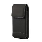 Belt Case for Motorola Edge S30 Pro (2022) Cover Vertical Leather & Nylon