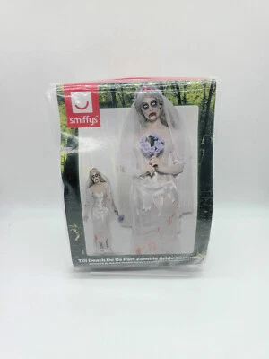 Zombie Bride Kostüm - Damen - Fasching - Karneval - Halloween - Smiffys - Gr. L