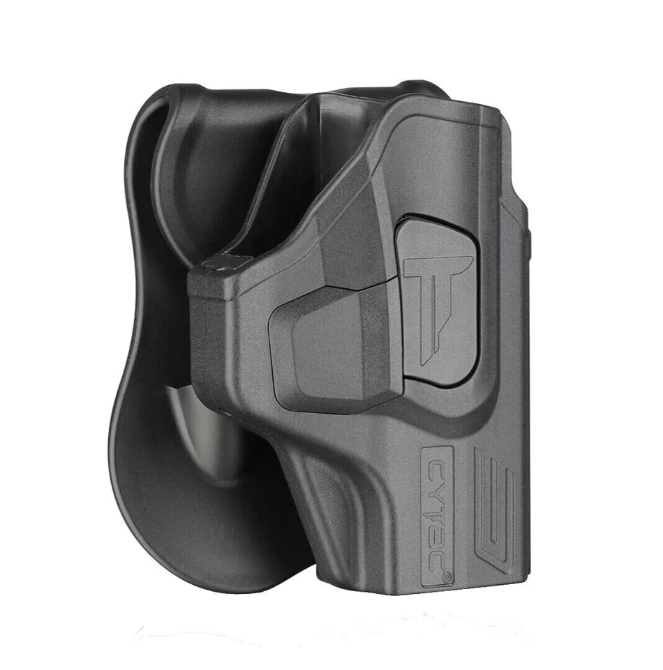 Funda de paleta OWB nivel 2 para Glock 26 27 Gen 1,2,3,4,5 con botón de liberación rápida Foto 1 de 4