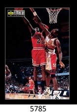 1-1997-98 UPPER DECK COLLECTOR'S CHOICE MICHAEL JORDAN BULLS CARD#386 QTY