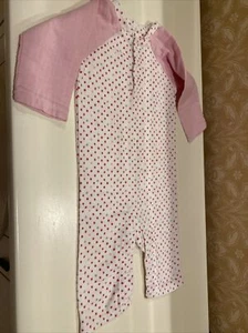 Aden & Anais Baby Girl Size 3-6 Months One Piece Muslin Coverall Sleeper - Picture 1 of 5
