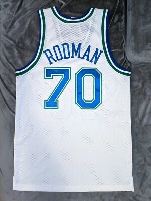 DENNIS RODMAN Nike DALLAS MAVERICKS Authentic Jersey 44 Pistons Lakers Bulls - Image 1 of 4