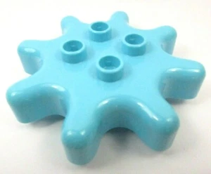 LEGO Duplo Medium Azure Gear 4x4 8 Tooth Réf 26832 Set 10956 10845 45021 45024 - Bild 1 von 1