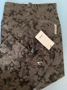 Gymshark adapt camo seamless Leggings neuwertig , in S , camouflage schwarz grau - Bild 1 von 5