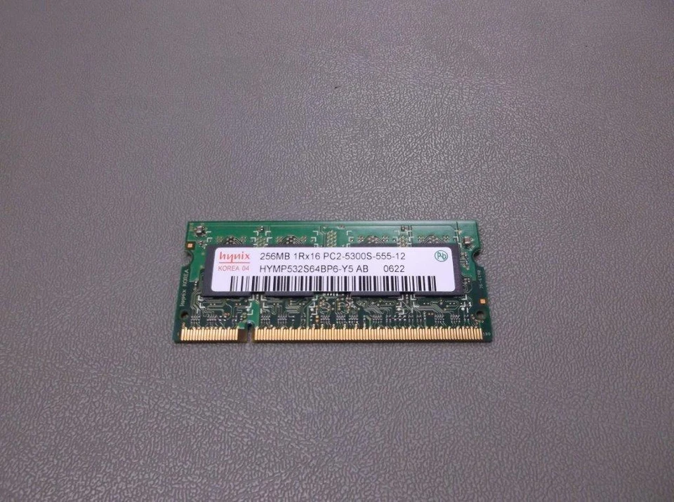 HYNIX 256MB 1R X 16 PC2-5300S HYMP125S64CP8-Y5 AB MEMORY **30 DAY WARRANTY** - Image 1 of 1