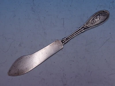 Japanese aka New Japanese by Whiting Sterling Silver Master Butter FH AS 7 1/8" - Image 1 of 4
