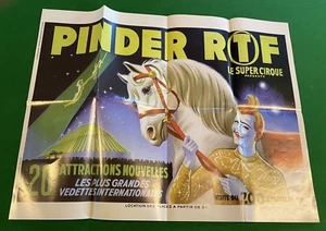 Affiche Cirque PINDER RTF - 20 Attractions Nouvelles - Bedos & Cie - Imagen 1 de 4