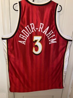 Vintage SHAREFF ABDUR-RAHIM Atlanta Hawks Champion Jersey Men’s Size 56 XXL EUC - Image 1 of 4