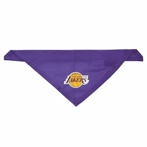 LOS ANGELES LAKERS PERRO GATO MASCOTA MALLA PAÑUELO SIN CORBATA PEQUEÑO/MEDIANO - Imagen 1 de 1