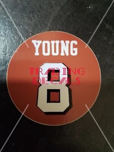 1984 STEVE YOUNG Los Angeles Express, 49ers Rookie, Custom Coaster Magnet, HOF! - Picture 1 of 2
