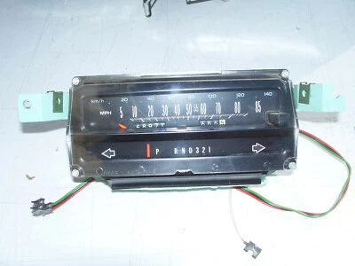 1989 CADILLAC BROUGHAM Velocímetro Speedo Usado OEM 1988 1987 69.000 Milhas Mostrado - Imagem 1 de 4