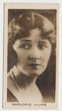 Marjorie Hume vintage Early 1930s Abdulla Cinema Stars Tobacco Card #46
