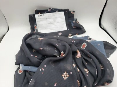 2 CORTES DE TELA DISEÑADOR INVIERNO '20 IMPRESIÓN DIGITAL CORTE TELA 37x58"  Foto 1 de 4