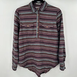 Ariat Real Relaxed Western Wear 1/2 Knopf Langarm Bluse Gr. XS - Bild 1 von 3