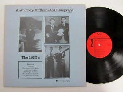 Anthology Of Recorded Bluegrass Volume 1 - The 1950's LP Near-MINT vinyl Foto 1 de 3