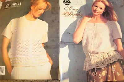 Coats Opera Crochet Pattern Book 900 Song of Spring  - Image 1 of 3