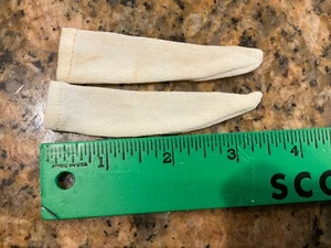 Mattel Big Jim Vintage - Coppia di calze bianche lunghe 3,5" - Foto 1 di 1