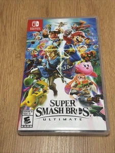 Super Smash Bros. Ultimate Nintendo Switch, 2018 Game - Picture 1 of 4