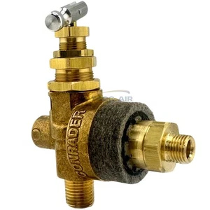 Válvula descargadora piloto de compresor de aire con silenciador ventilación Rolair 131B 110-135 PSI - Imagen 1 de 7