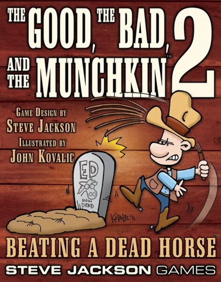 Munchkin - The Good, The Bad and The Munchkin 2 - Beating a Dead Horse - Card Ga - Imagem 1 de 1