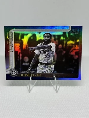 2025-26 Topps Basketball Derrick Jones Jr Blackout Holo Foil #148 LA Clippers 🔥 - Image 1 of 2