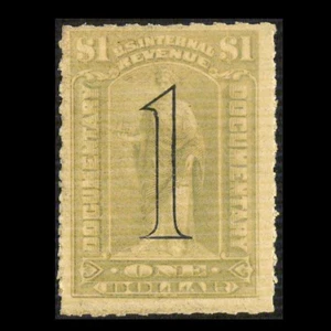 R184 REVENUE Documentary $1 COMMERCE SURCHARGE Full Gum MH $35 SEE PHOTOS L-634 - Picture 1 of 1