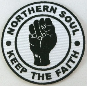 Patch pugno anima settentrionale, ferro da stiro, mod, ska, distintivi, mantieni la fede - Foto 1 di 1