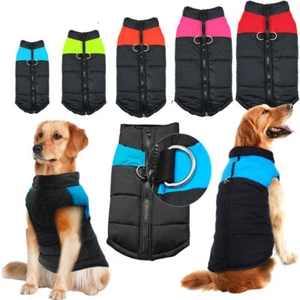 Hundemantel für Kleine Groß Hunde Wasserdicht Winddicht Jacke Hund Winter Warm - Bild 1 von 16